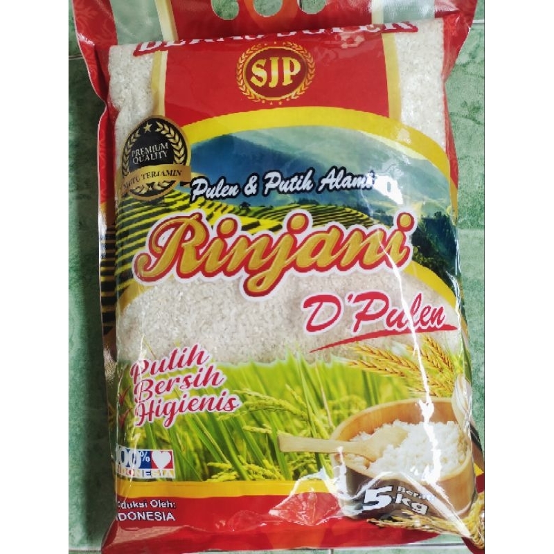 

BERAS RINJANI D'PULEN 5 LITER