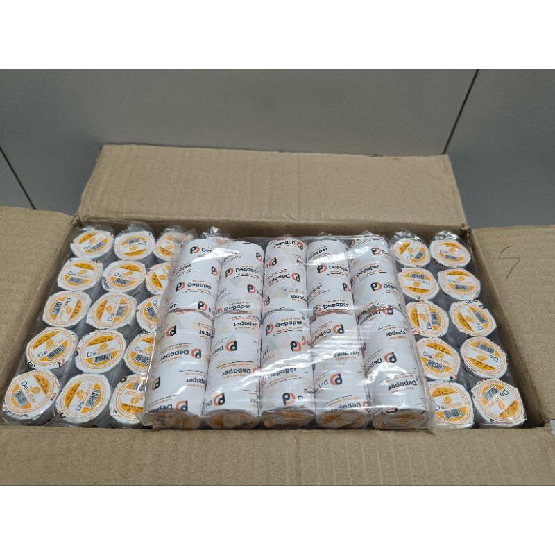 

kertas printer nota THERMAL Depaper 57x30 /100roll (1 dus)