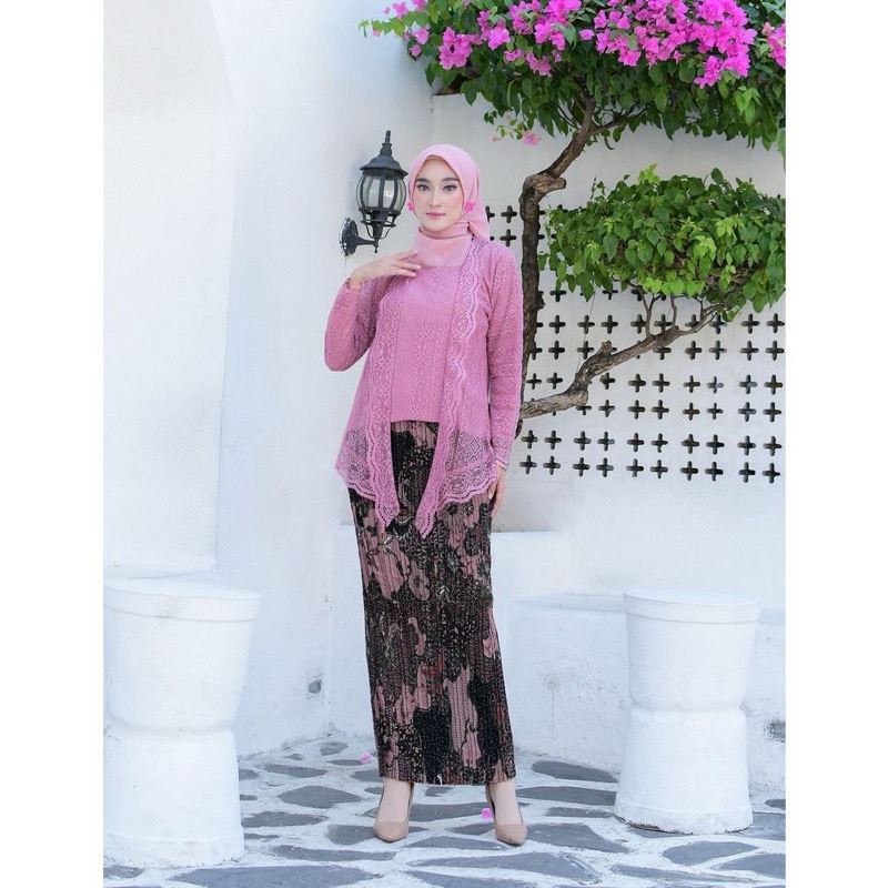 kebaya kutubaru brokat / kebaya kutu baru / set kebaya classic / kebaya non glitter / kebaya pesta