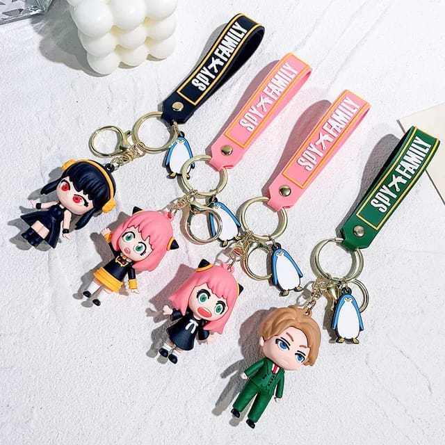 *RS* Gantungan Kunci Spy x Family  Keychain Anya Forger  Gantungan Kunci Mobil  Aksesoris kunci