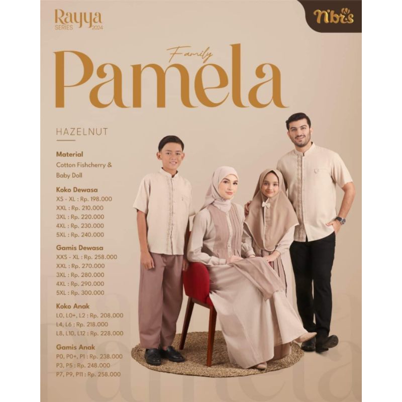 SALE 50% SARIMBIT NIBRAS PAMELA HAZELNUT BY NIBRAS_SARIMBIT KELUARGA DISKON TERMURAH