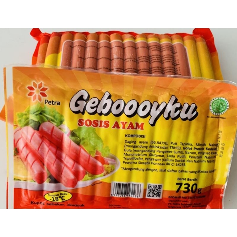 

sosis merah geboy 730gr