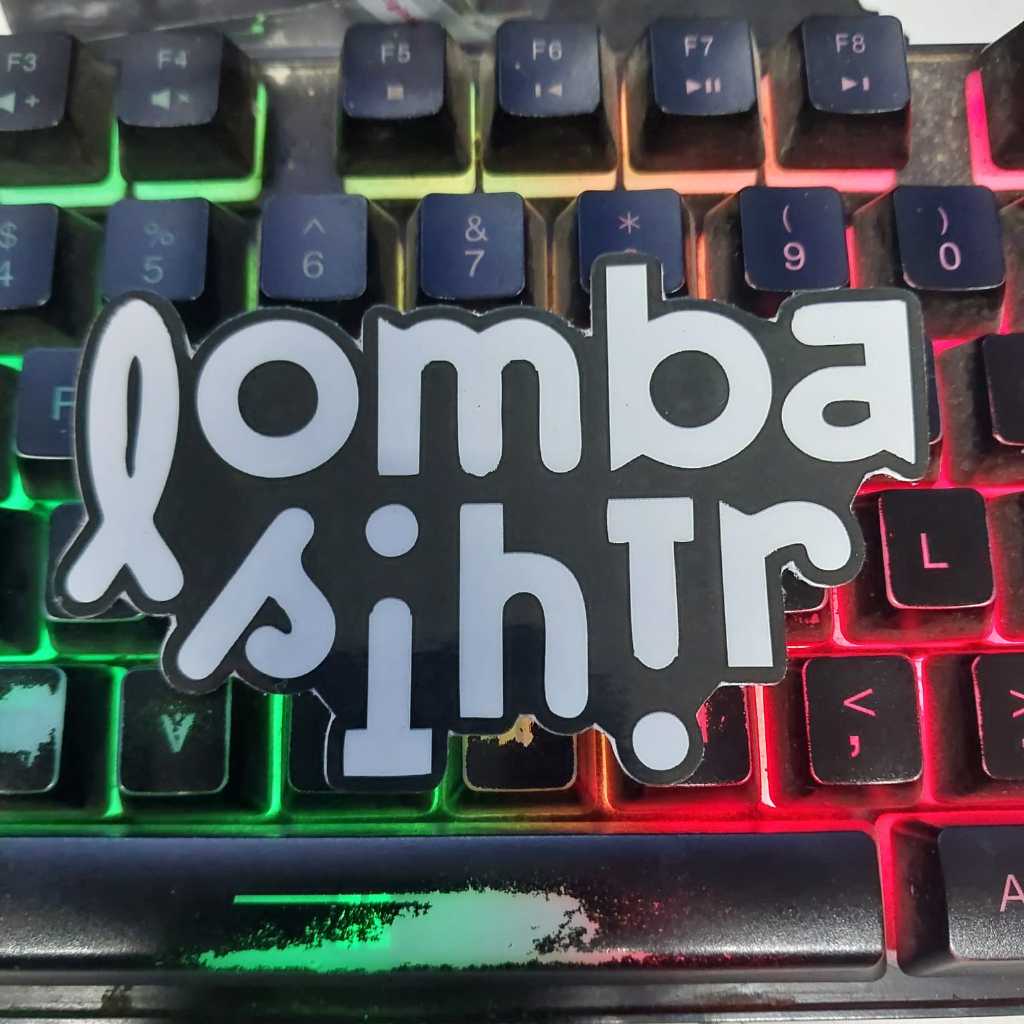 

STICKER LOMBA SIHIR / STIKER Satuan Band Indie - hp laptop helm anti air