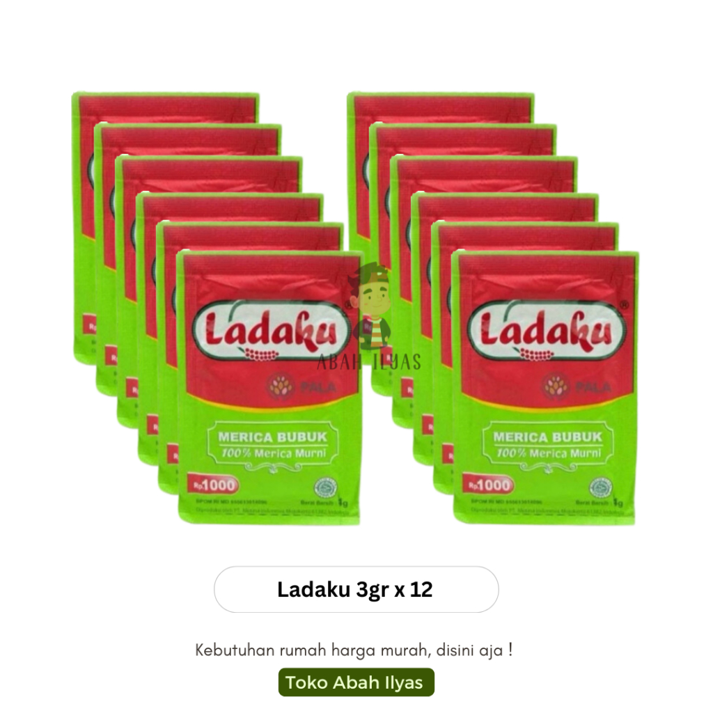 

Ladaku Merica Bubuk 12 pcs