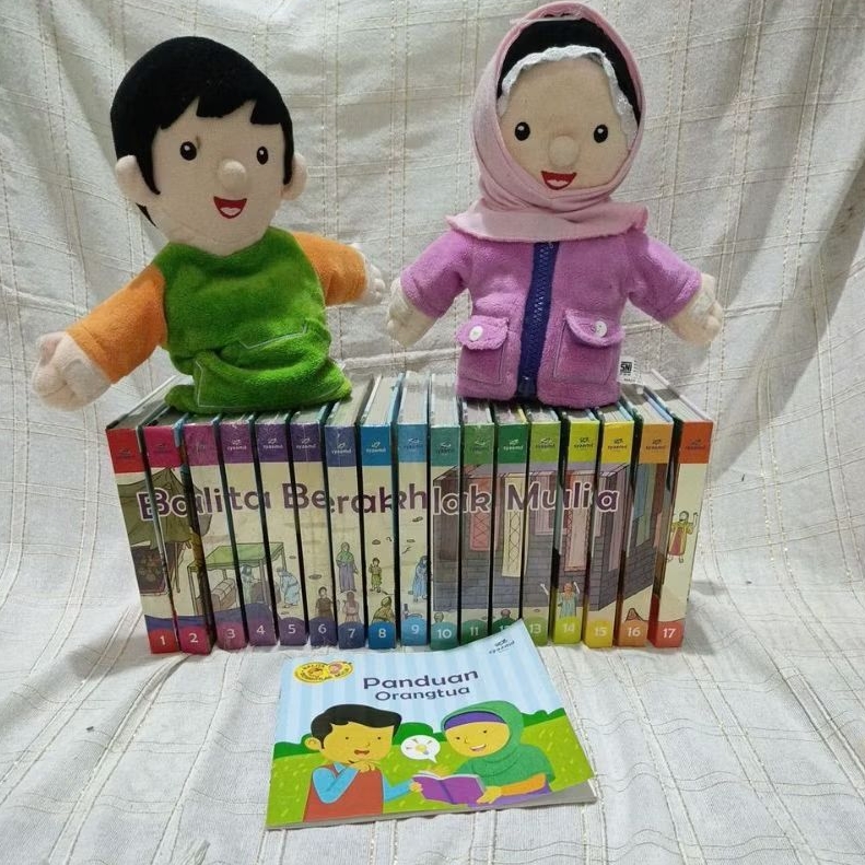 Buku anak muslim Boardbook Balita Berakhlak Mulia