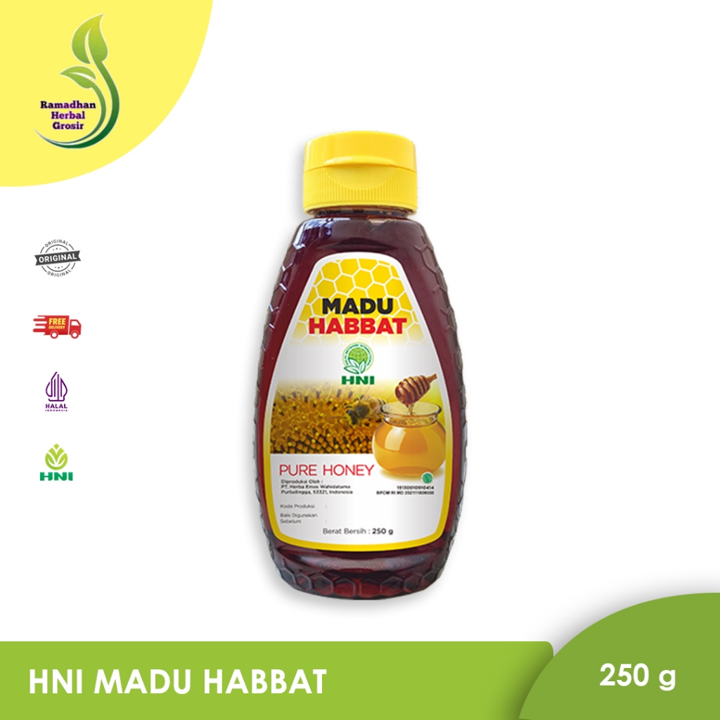 

Madu Habbat HNI 250g Pure Honey ORIGINAL