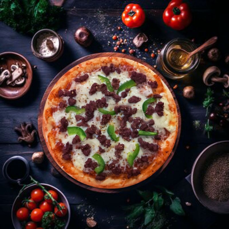 

Pizza Daging Sapi (Delicious Minced Beef)