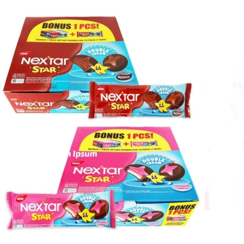 

nextar star 1 box besar varian rasa