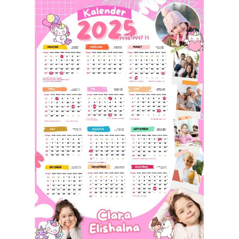 

kalender 2025 Custom