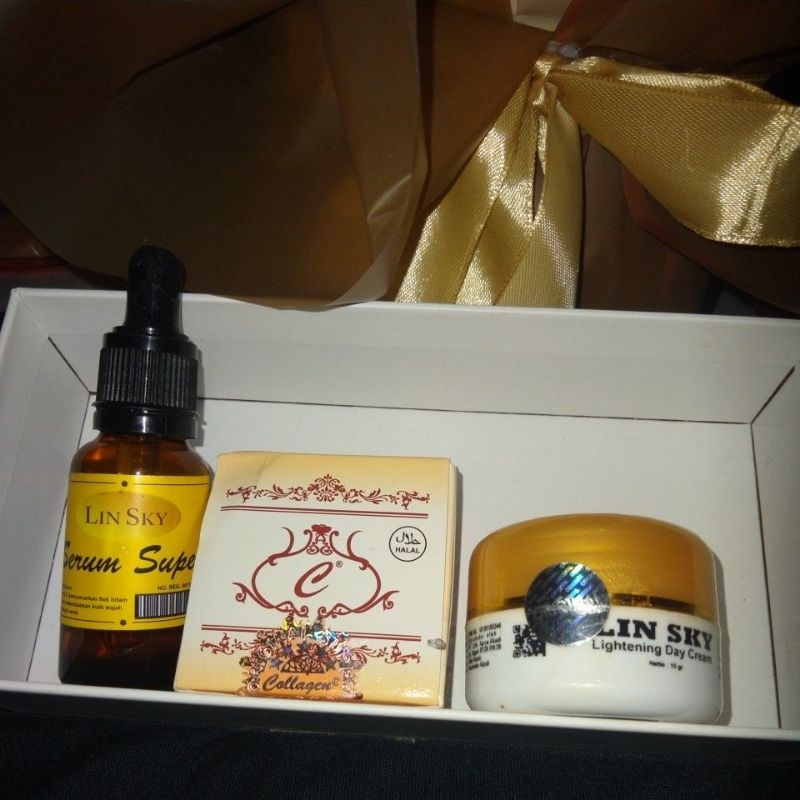 Lin Sky Serum Super Collagen Lightening Day Cream