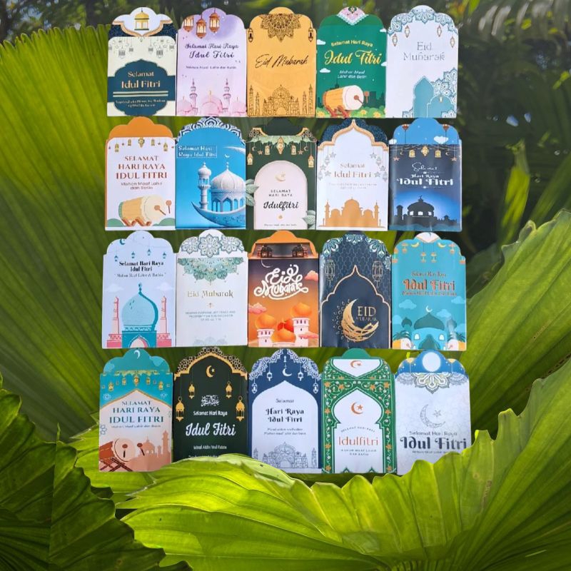 

Amplop lebaran islami isi 10 pcs