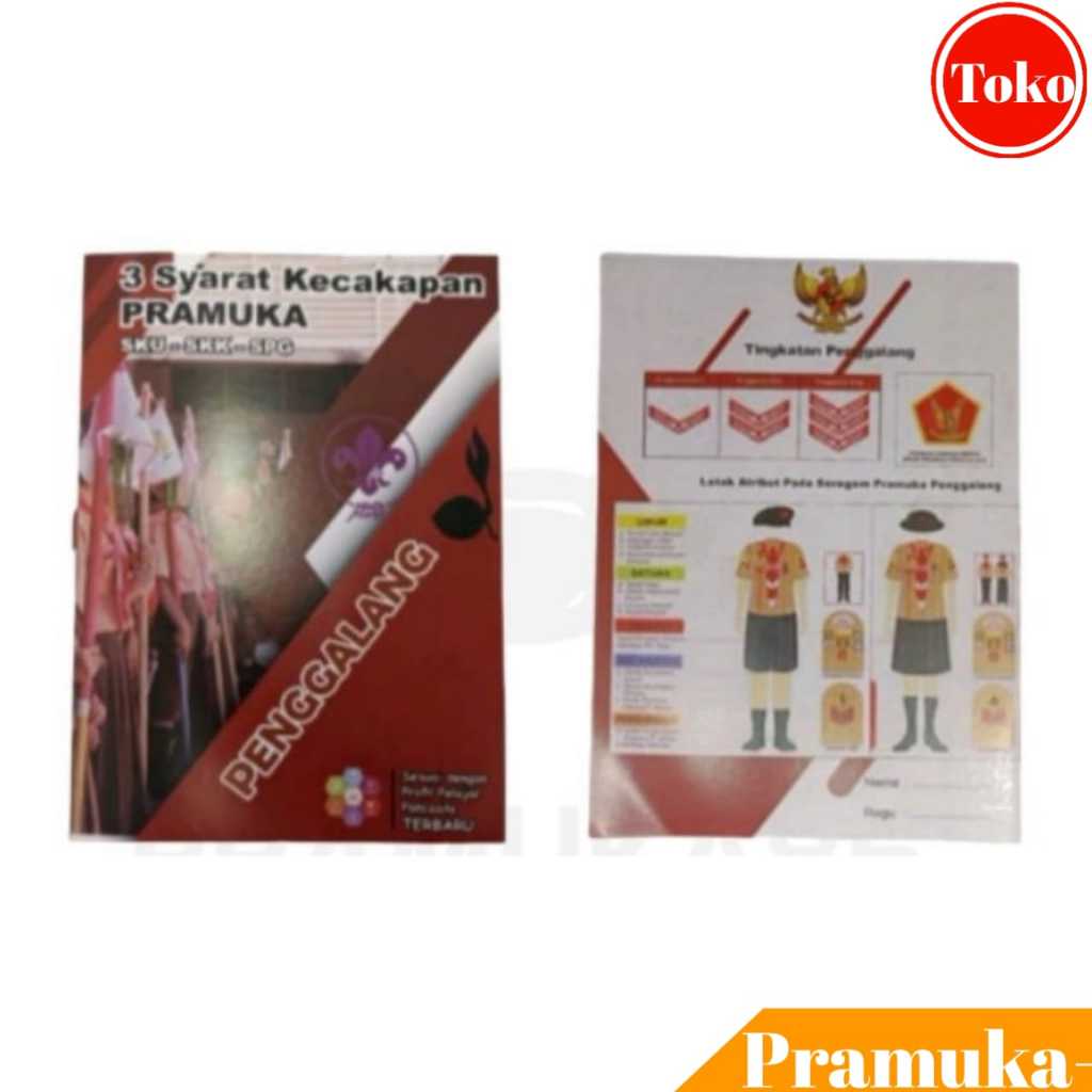 

Buku Syarat Pramuka Lengkap Penggalang 3in1