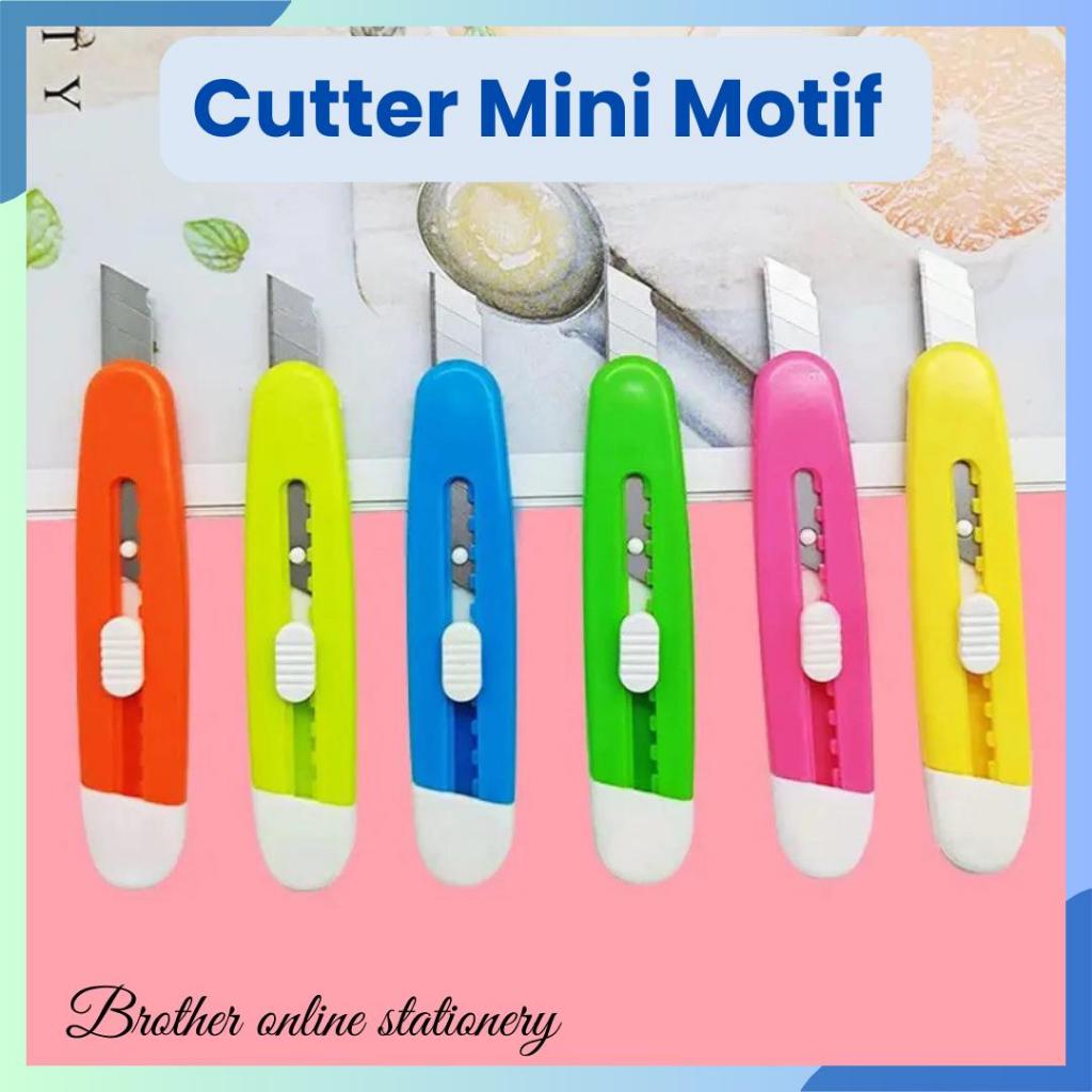 

BOS Cutter Mini Portable Viral Motif Lucu/Cutter Kecil/Pemotong