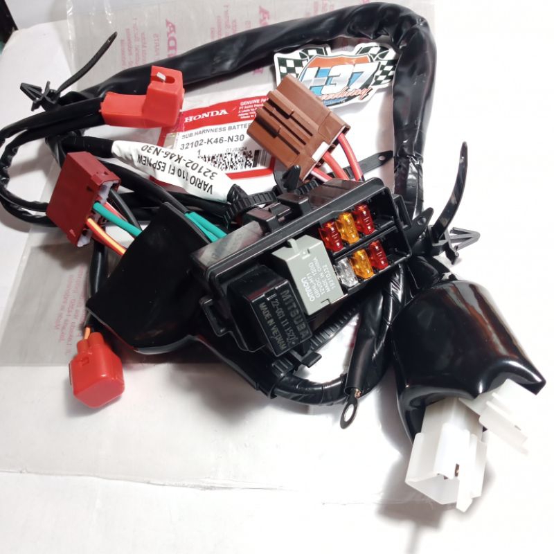 KABEL BODY AKI BATTERAY VARIO 110 ESP LED ILDING STOP (32102-k46-N30)