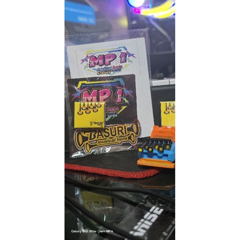 aksesories miniatur corong basuri dan pakistan telolet plastik skala 1:35