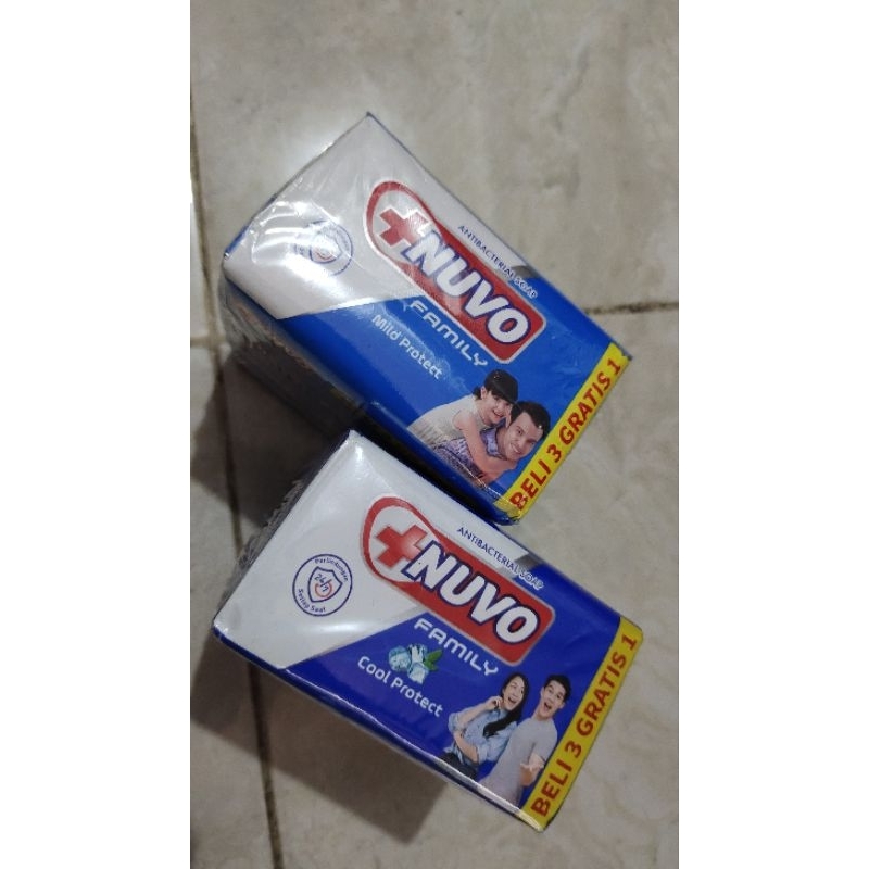 sabun mandi batangan nuvo 110gr biru ECER