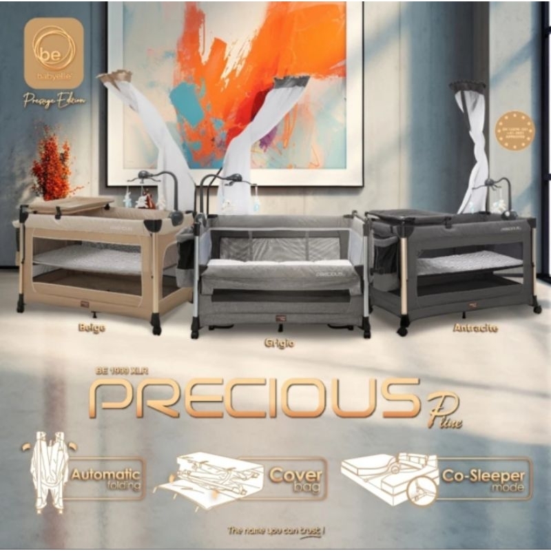 Baby Box Babyelle Prestige BE 1999 XLR Preciois PLine / Box Bayi Kasur Tempat Tidur Baby Elle Precio