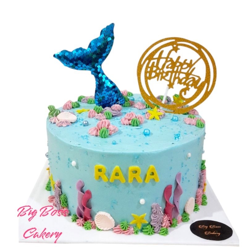 

MERMAID DUYUNG CAKE BUTTERCREAM