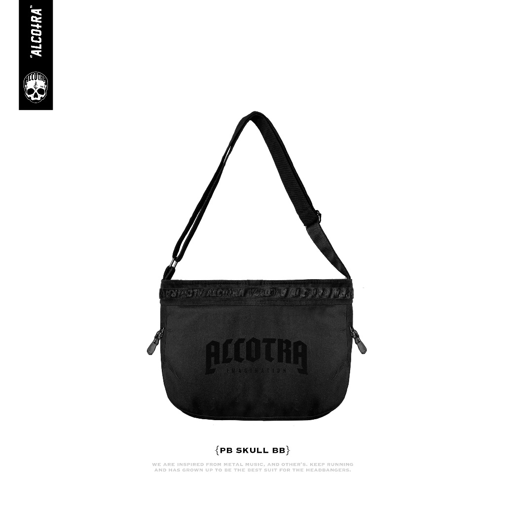 PB SKULL BB // POST BAG SKULL BLACK // POST BAG ALCOTRA