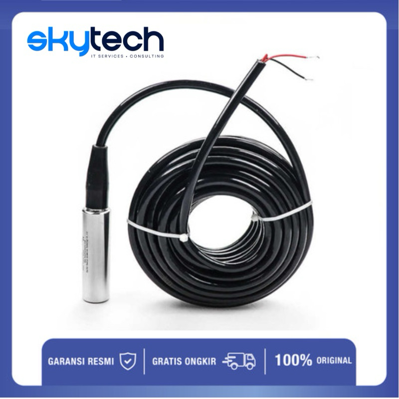 Submersible Water Level Transducer Level Transmitter Sensor 6m Cable