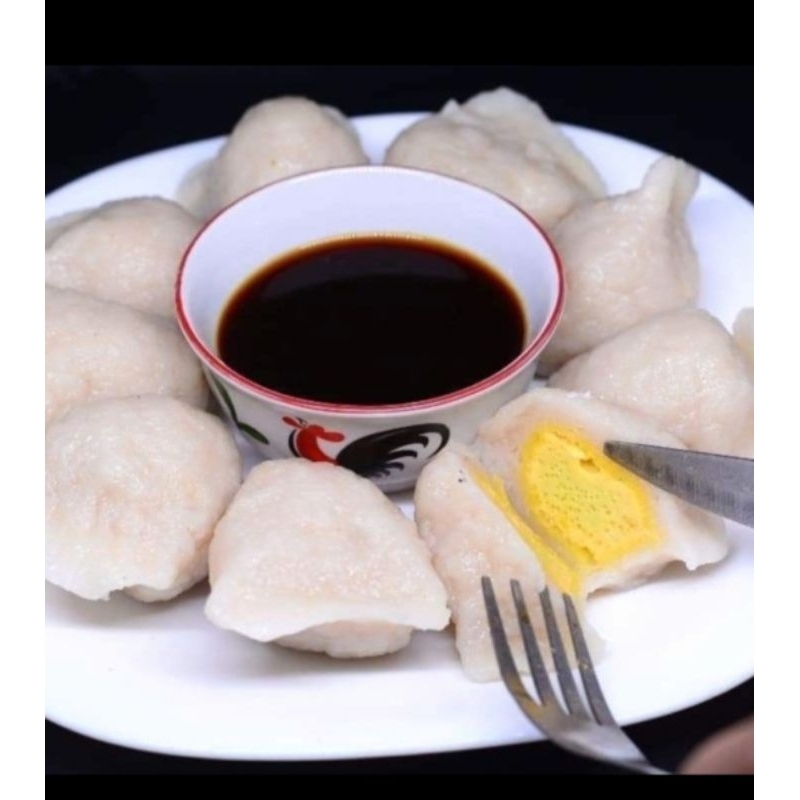 

Pempek telor kecil 10 pcs Tenggiri Asli Palembang