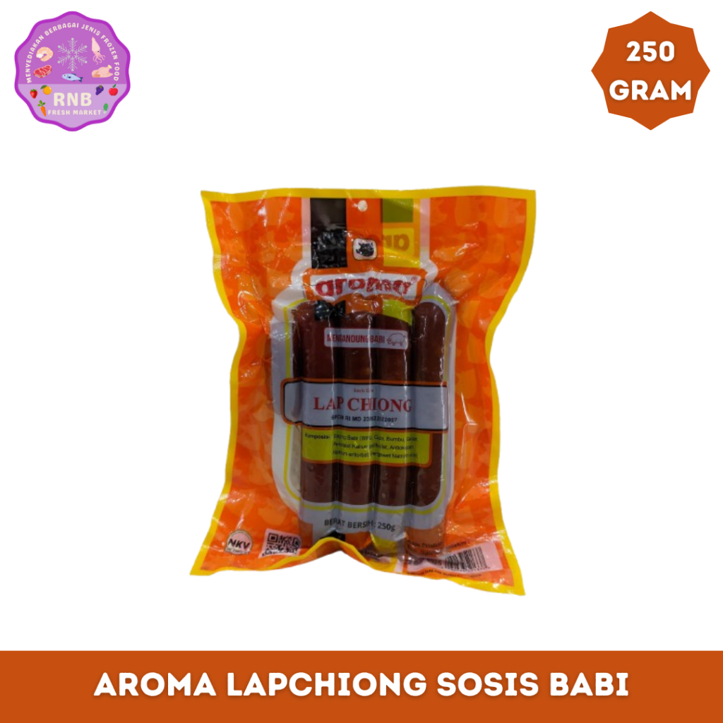 

Aroma Lapchiong Sosis Babi Netto 250 Gram