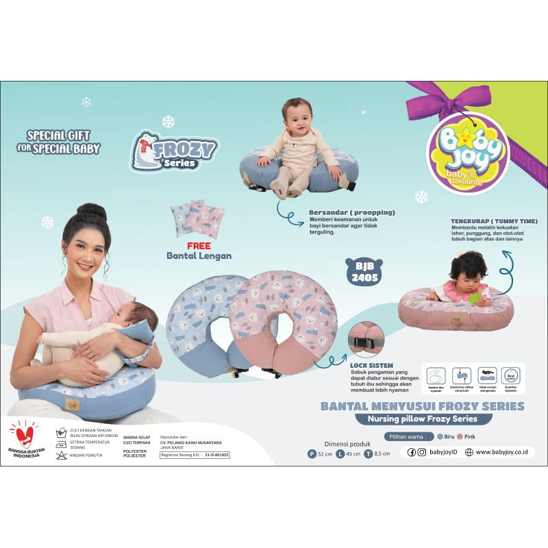 Bantal Menyusui Frozy Series Baby Joy