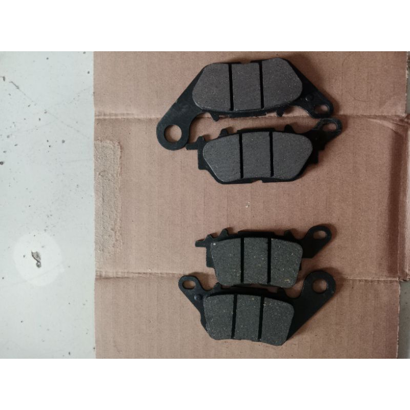 kampas rem nmax depan belakang original Tanpa kemasan kampas rem nmax depan belakang