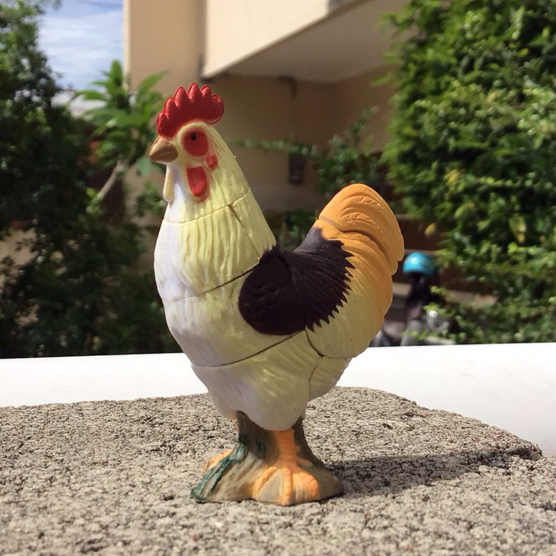 PUZZLE ANIMAL CHICKEN 4D MINIATUR BINATANG AYAM