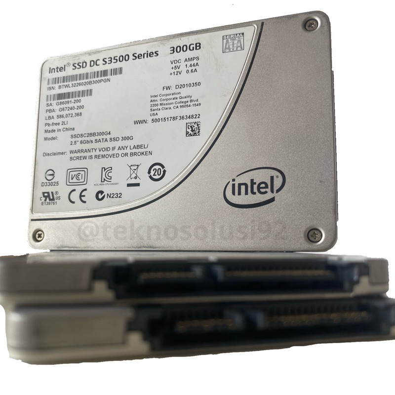 SSD Intel DC S3500 Series 300GB 2.5in SATA