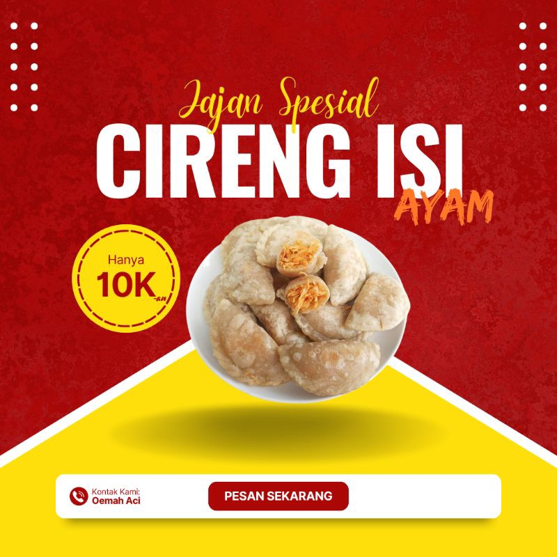 

Cireng Isi Ayam Suwir Frozen