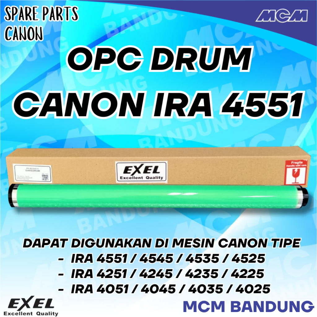 BEAR DRUM OPC CANON IRA 4551 4251 4051 IR 2525 2530 2535