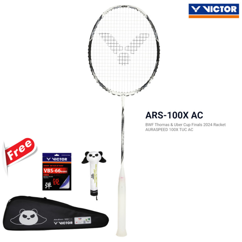Special Edition Raket Badminton Victor Thomas Uber Cup AURASPEED 100X TUC AC