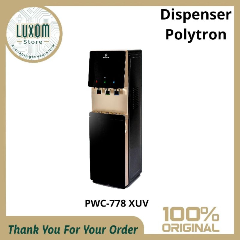 Dispenser Polytron PWC-778 XUV/Dispenser Polytron galon bawah/Polytron/dispenser