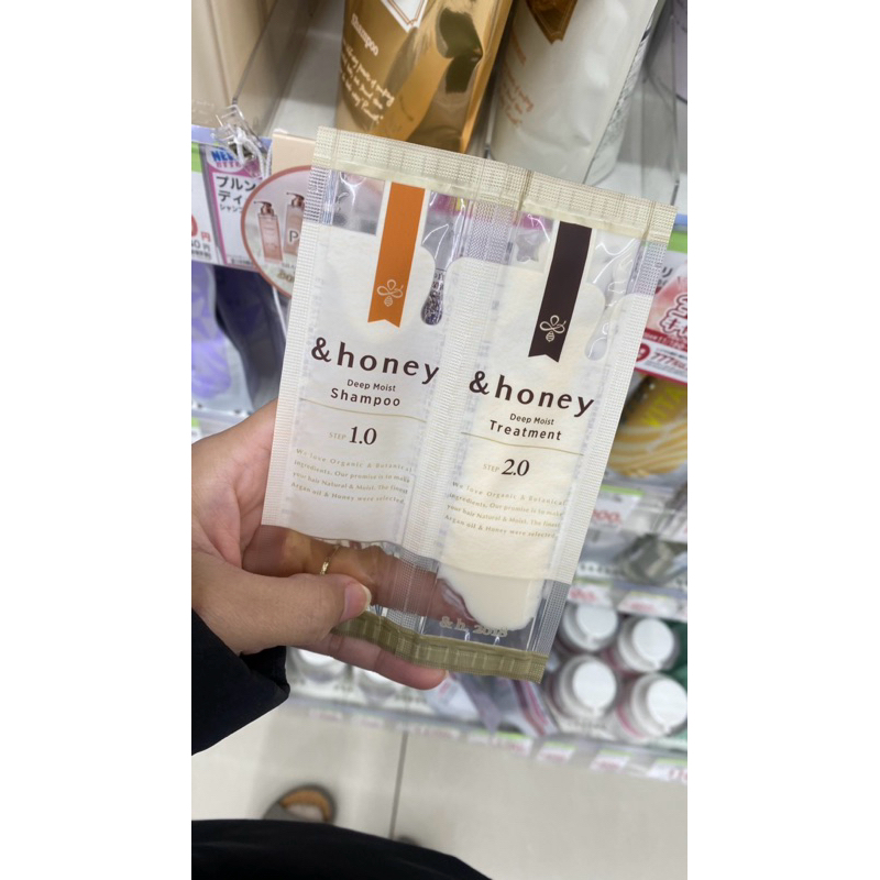 PO JAPAN🇯🇵 - &Honey Hair Shampoo Treatment Sample