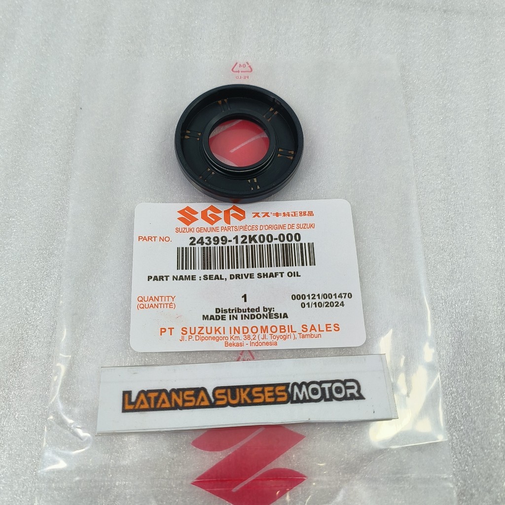 Seal gear depan Suzuki Satria Fu Fi Gsxs Gsxr Gsx 150 Bandit Original SGP 24399-12K00-000