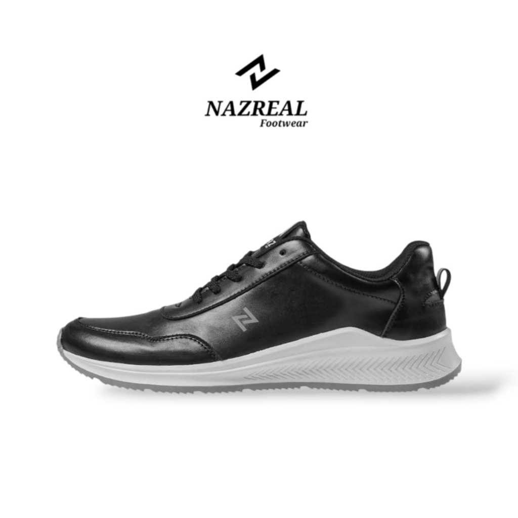 NAZ REGUERO - Sepatu Sneakers Running Pria Kasual Sport Htm Sepatu Jogging Santai Pria 100% ORIGINAL