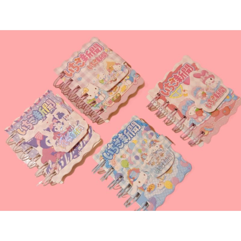 

Notebook Mini Sanrio Karakter - Buku Kecil Sanrio Kait Murce