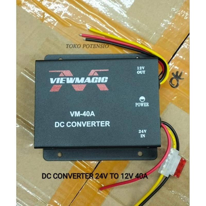 CONVERTER DC24V TO DC12V 40A