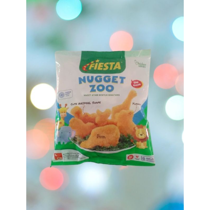 

Fiesta Nugget Zoo - Naget Ayam bentuk Binatang 400 gram