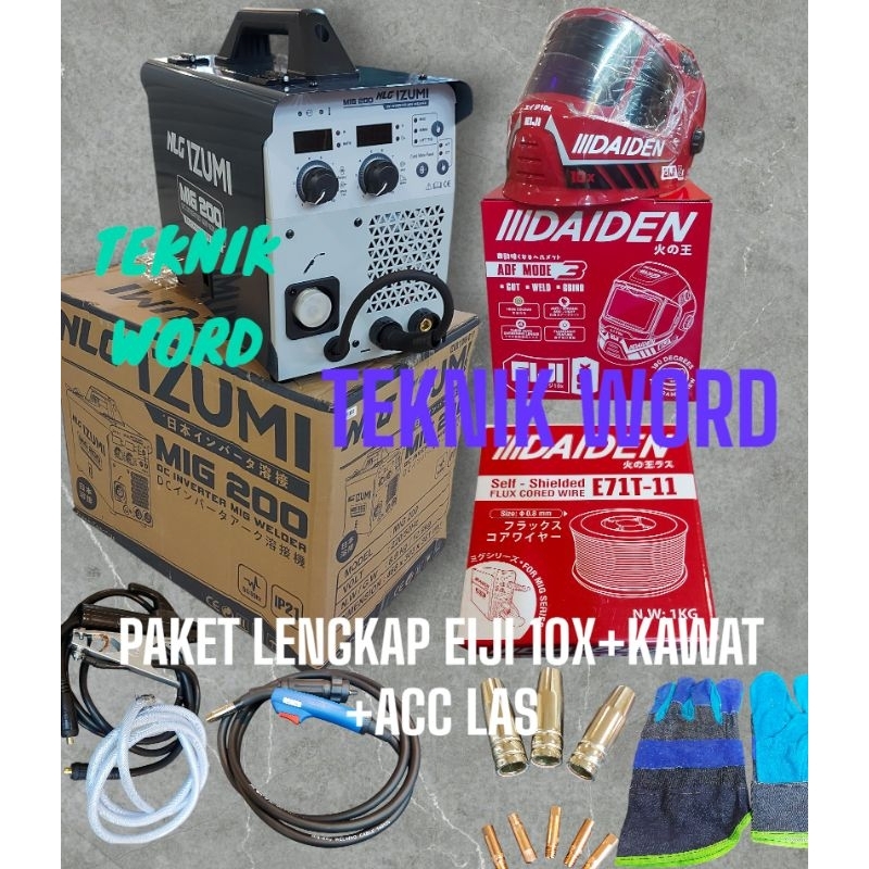 MESIN LAS CO2 IZUMI MIG 200 / TRAFO LAS CO2 IZUMI MIG 200