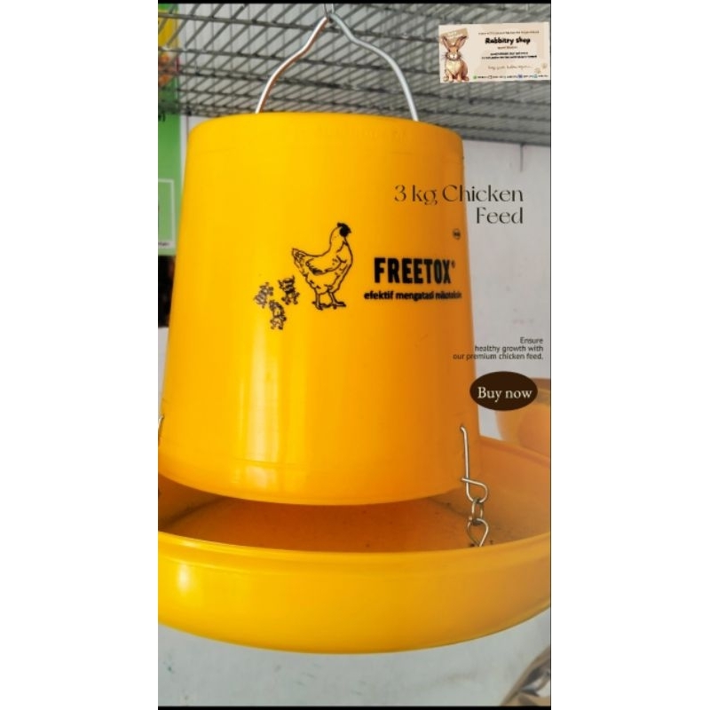 TEMPAT RANSUM PAKAN AYAM 3KG