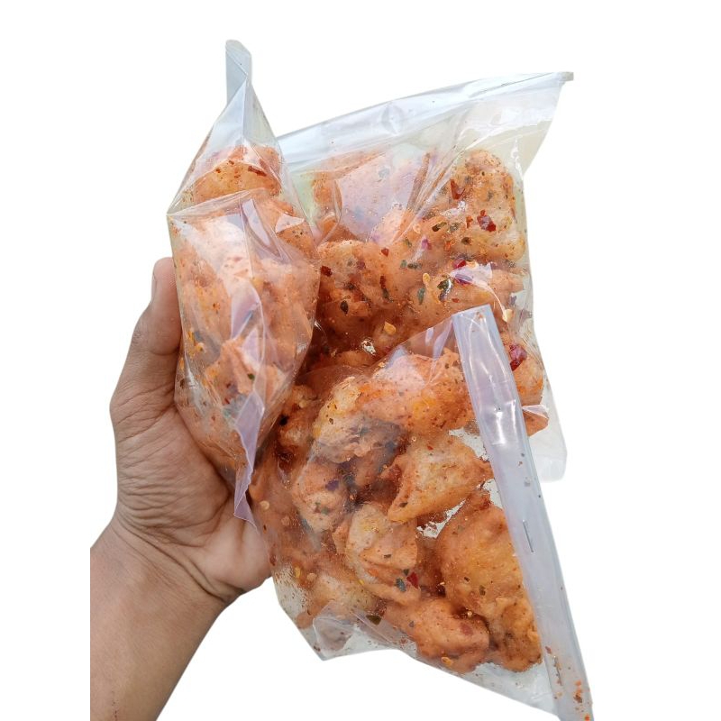 

Bustik/siomay pedas daun jeruk kemasan kecil rasa enak gurih