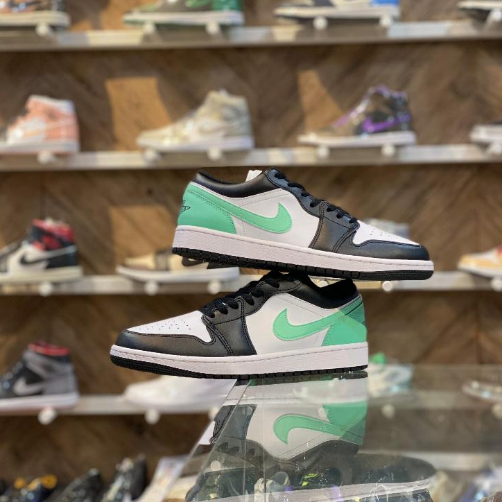 Air jordan 1 low green glow