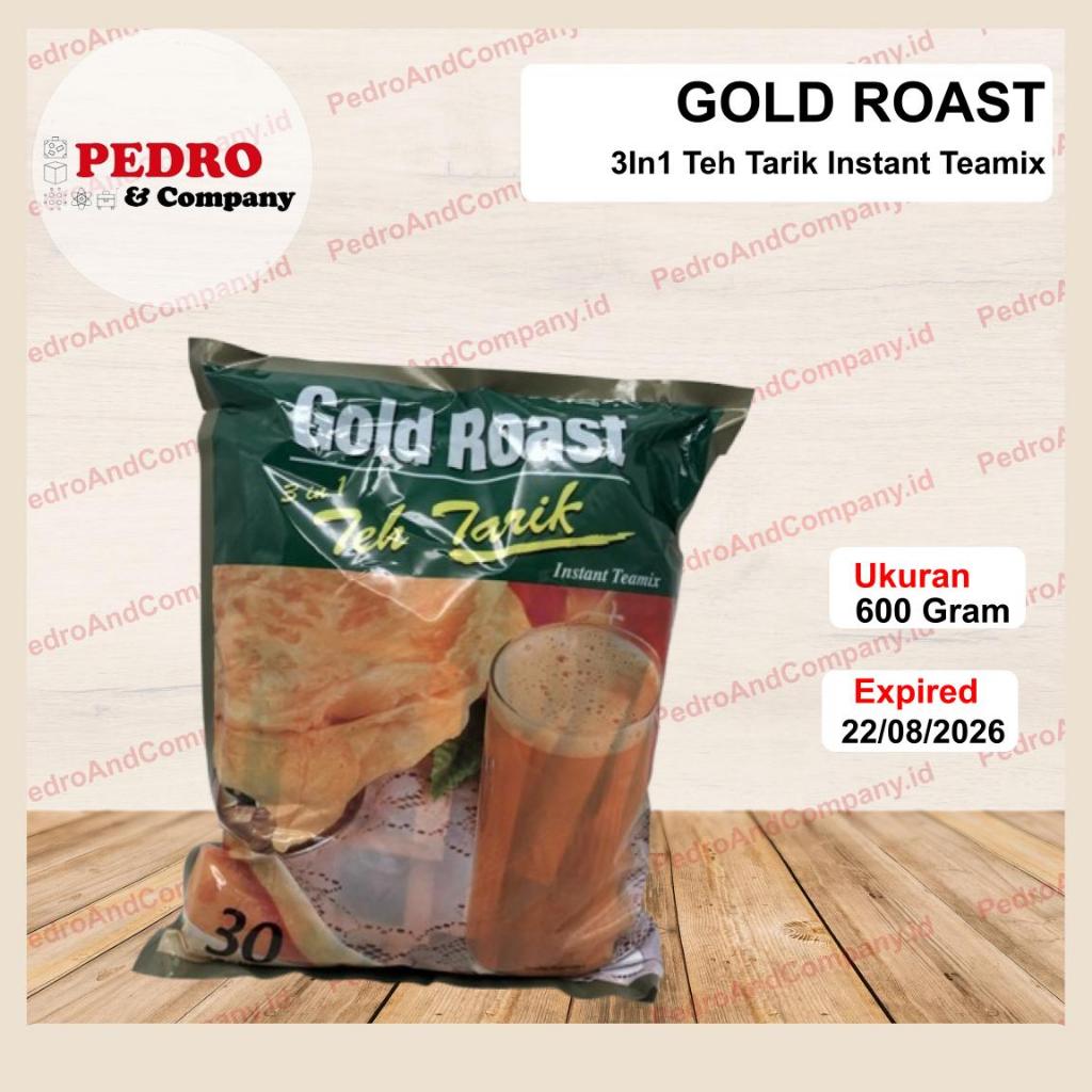 

Gold Roast TEH TARIK instant tea 30 sachet 600 gram teh instant
