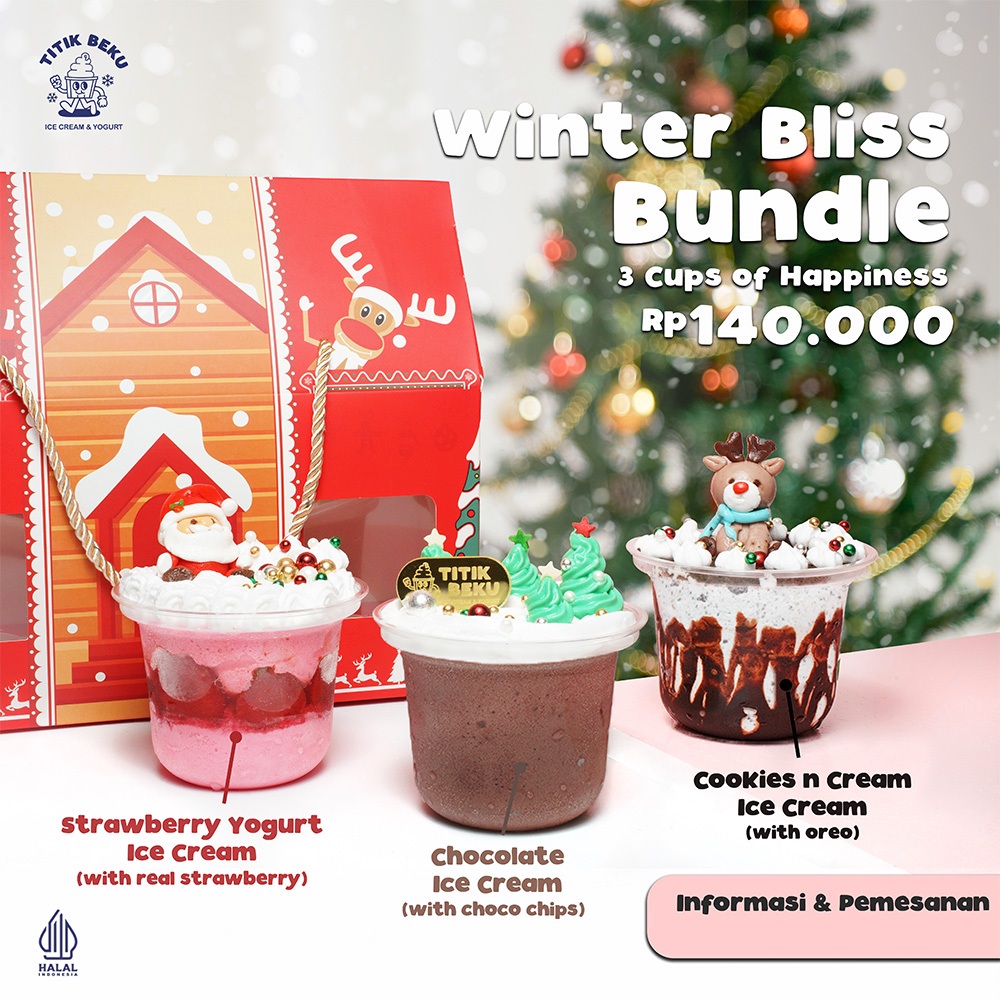 

Ice Cream Hampers Natal 2024 / Hadiah / Christmas Hampers / Hampers hadiah kado unik