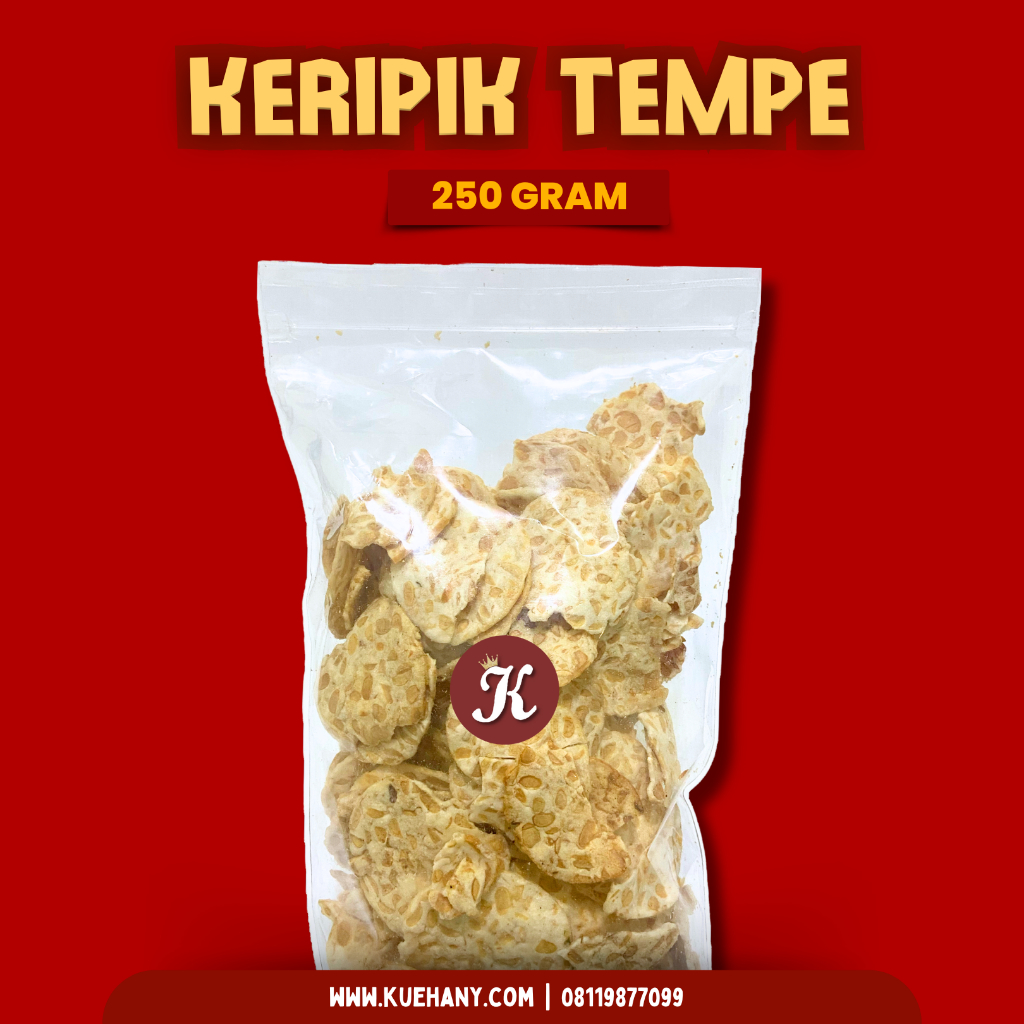 

KERIPIK KRIPIK TEMPE SAGU Spesial - 250 gr