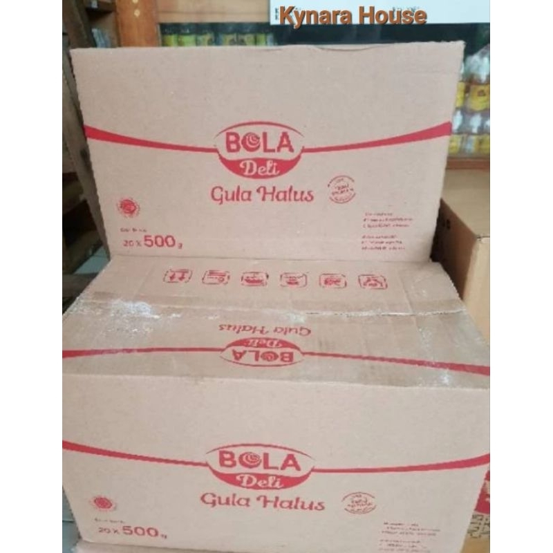 

Bola Deli Gula Halus 20x500gr (Karton)