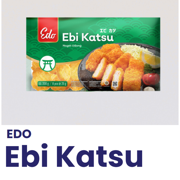 

Edo Ebi Katsu Nugget Udang 200 Gram