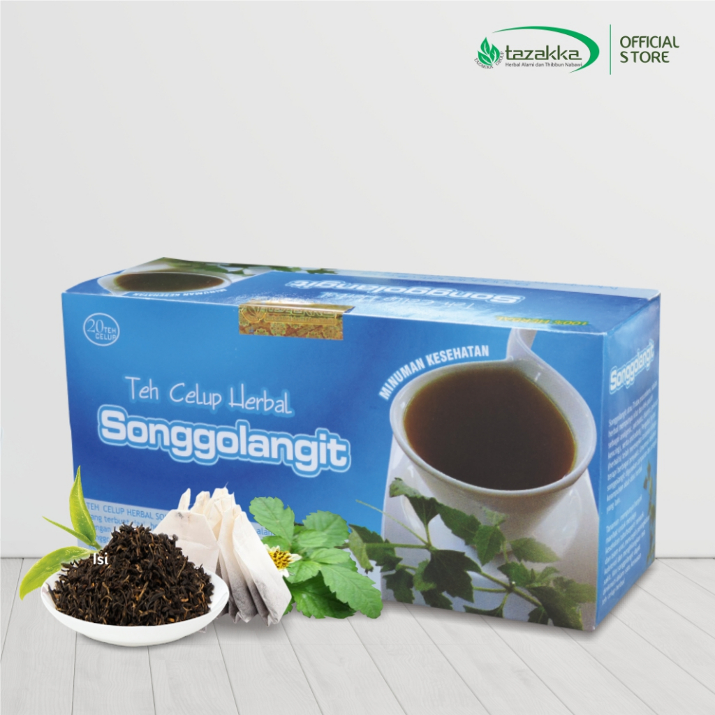 

Teh Celup Songgolangit Herbal Tazakka Original Isi 20 Kantung.